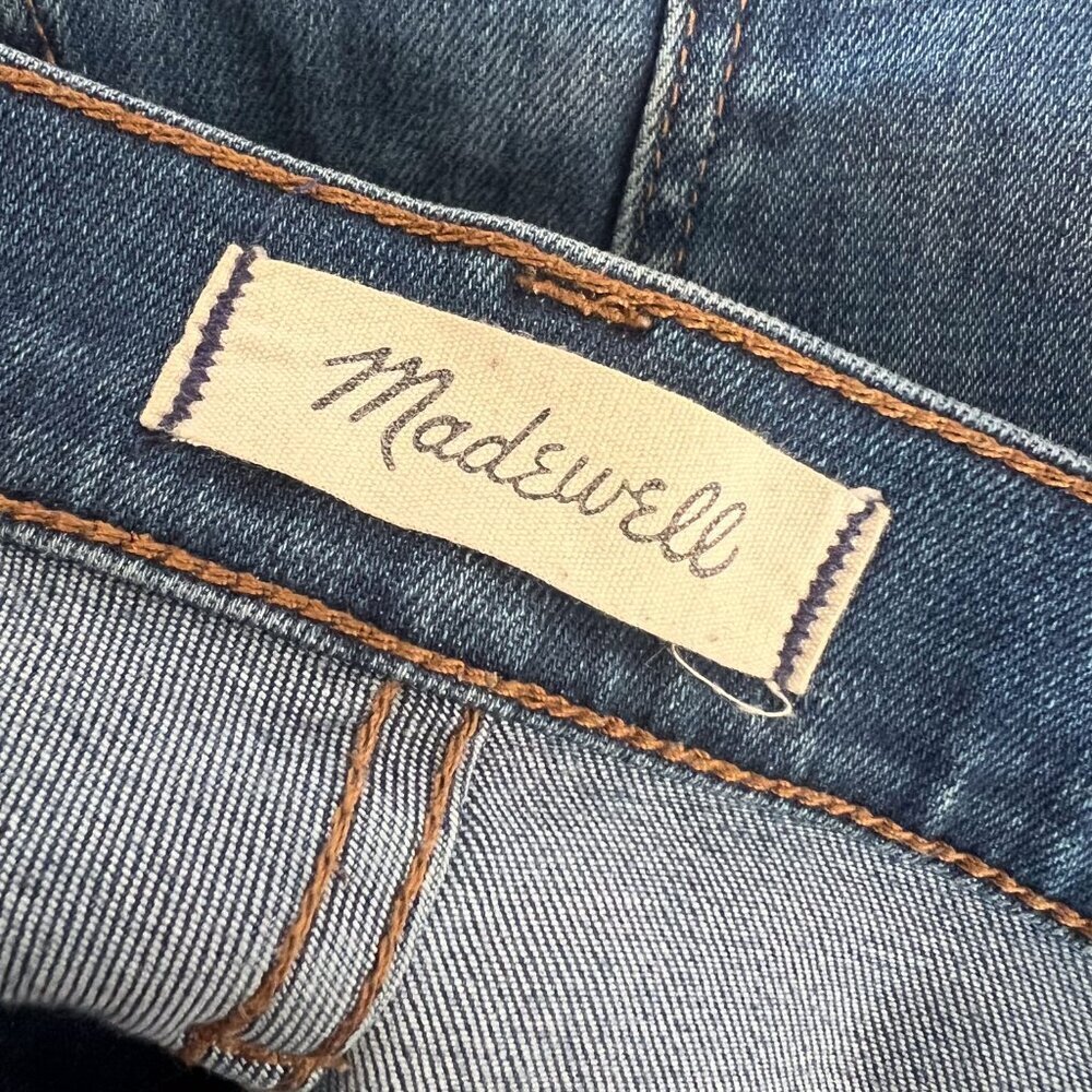 Madewell 10" High Rise Skinny Crop Jeans Size 29 - Picture 8 of 16